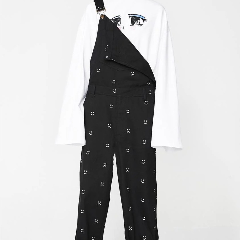 Lazy Oaf Happy Sad Dungarees